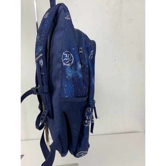 Lands End Kids Teenagers Space Galaxy Blue Back Pack - Picture 10 of 12